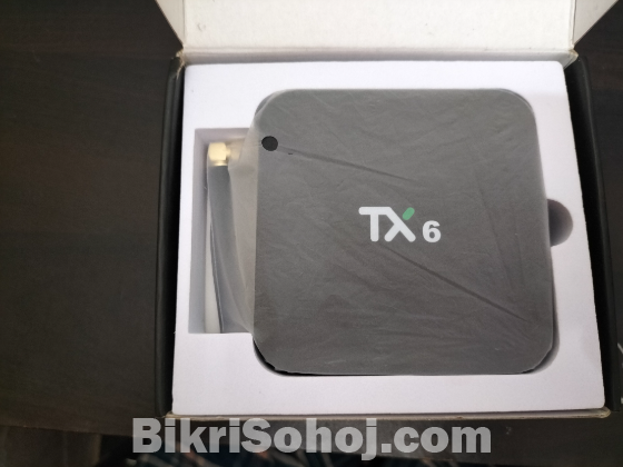 Tanix TX6 4GB RAM 6K Resolution Android 9.0 TV Box